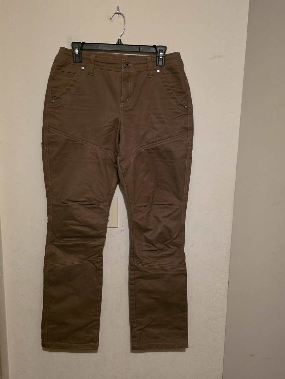 Kuhl womens Rydr pants brown outdoor / hiking size 6R